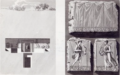 エトルリアの墓、c。 1780